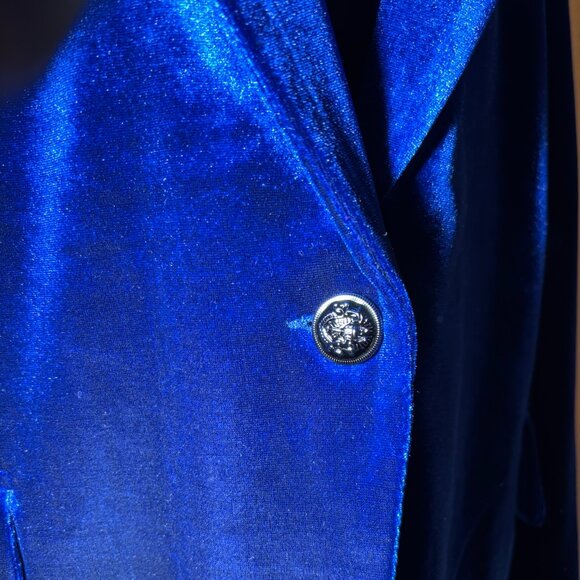 Jules & Leopold Women's Royal Blue Blazer Jacket - Picture 6 of 9